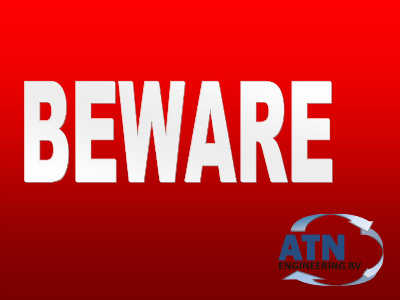 Beware of companies claiming that they are representing ATN Engineering bv.