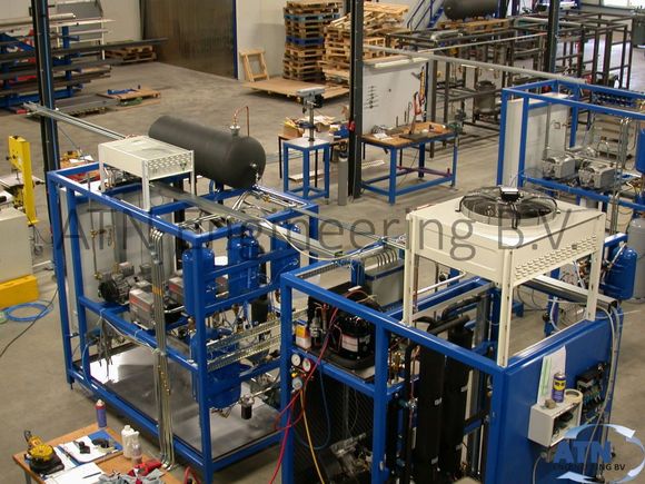 Degassing machine