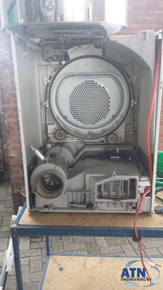 Tumble dryer inside