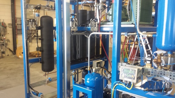 Degassing machine